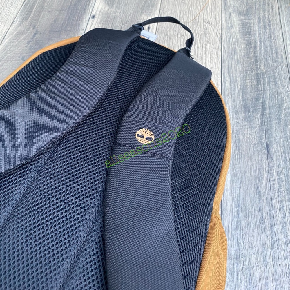Timberland Women’s Backpack Wheat Tan Big Logo - Picture 9 of 12